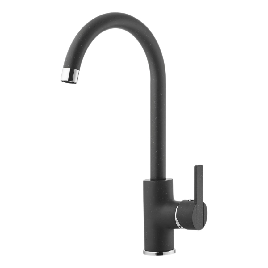 ALVEUS 1129052 - Μπαταρία κουζίνας TONIA 34 cm γρανίτης/μαύρο