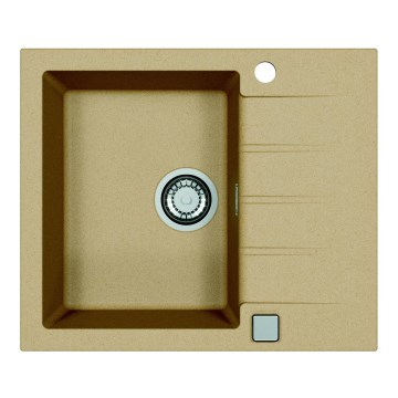 ALVEUS 1132019 - Νεροχύτης κουζίνας CADIT 59x50 cm γρανίτης/μπεζ