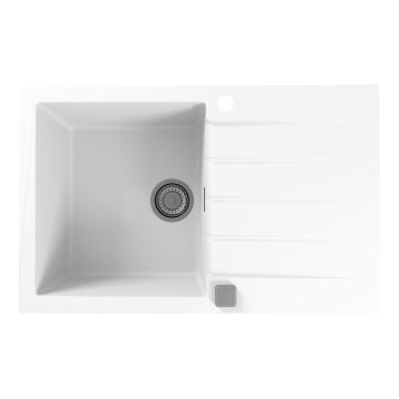 ALVEUS 1132022 - Νεροχύτης κουζίνας CADIT 79x50 cm γρανίτης/λευκό