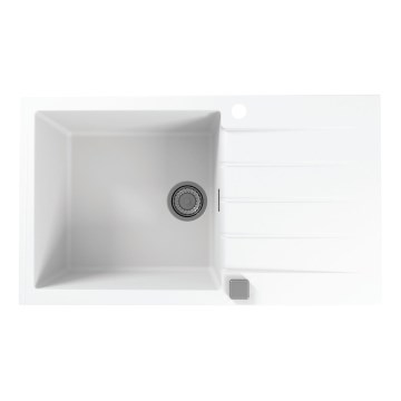 ALVEUS 1132027 - Νεροχύτης κουζίνας CADIT 86x50 cm γρανίτης/λευκό