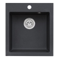 ALVEUS 1133432 - Νεροχύτης κουζίνας CORTINA 50x45 cm γρανίτης/μαύρο