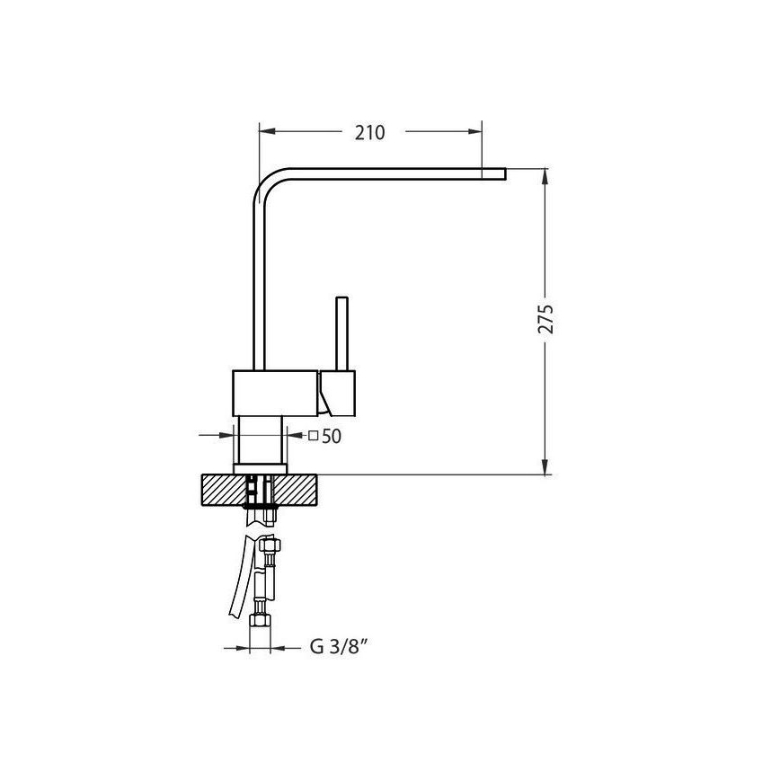 ALVEUS 1134830 - Μπαταρία κουζίνας LAGUNA 28,6 cm monarch copper