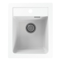 ALVEUS 1139079 - Νεροχύτης κουζίνας ATROX 50x40 cm γρανίτης/λευκό