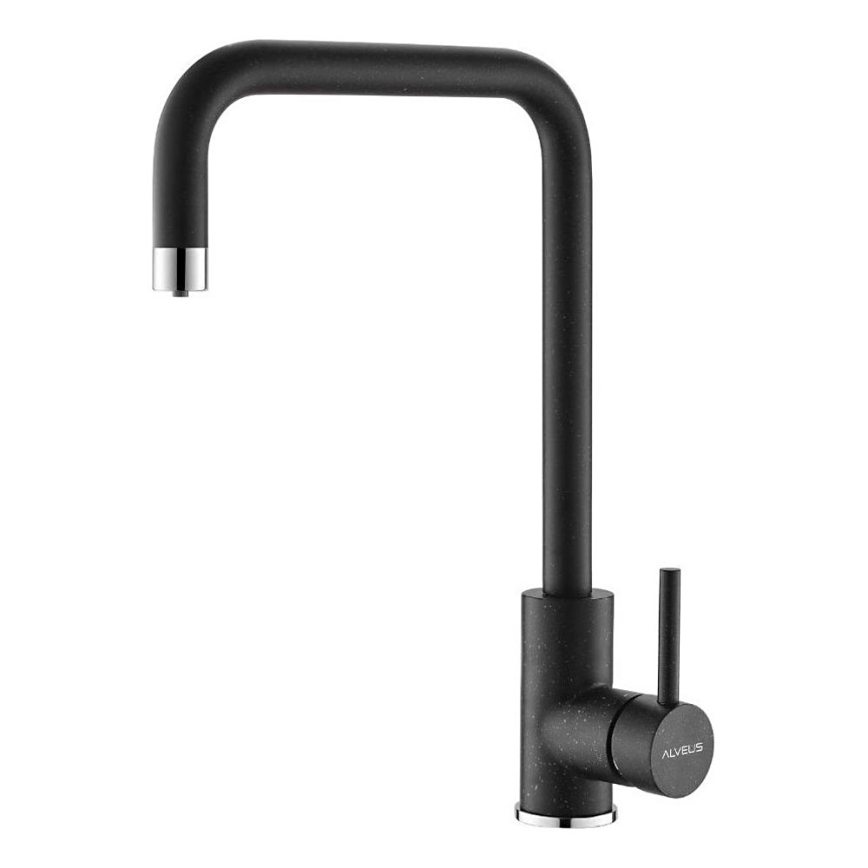 ALVEUS 1139812 - Μπαταρία κουζίνας DUAL 37 cm γρανίτης/μαύρο