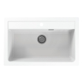 ALVEUS 1140443 - Νεροχύτης κουζίνας ATROX 79x50 cm γρανίτης/λευκό
