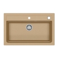 ALVEUS 1140445 - Νεροχύτης κουζίνας ATROX 79x50 cm γρανίτης/μπεζ