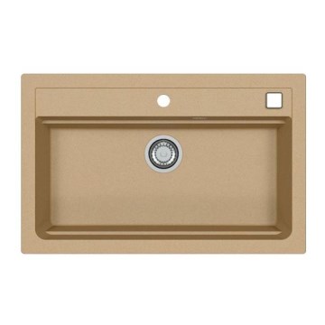 ALVEUS 1140445 - Νεροχύτης κουζίνας ATROX 79x50 cm γρανίτης/μπεζ