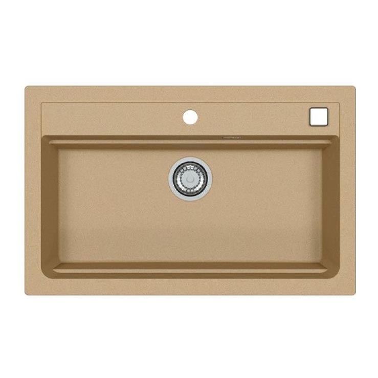 ALVEUS 1140445 - Νεροχύτης κουζίνας ATROX 79x50 cm γρανίτης/μπεζ