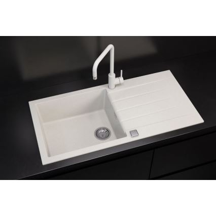 ALVEUS 1140594 - Νεροχύτης κουζίνας CADIT 100x50 cm γρανίτης/λευκό