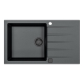 ALVEUS 1148160 - Νεροχύτης κουζίνας CADIT 86x50 cm γρανίτης/μαύρο