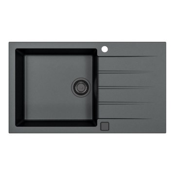 ALVEUS 1148160 - Νεροχύτης κουζίνας CADIT 86x50 cm γρανίτης/μαύρο