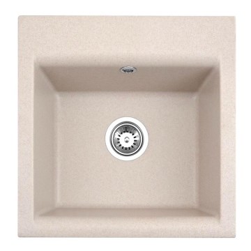 ALVEUS 1149111 - Νεροχύτης κουζίνας GEM 50x50 cm γρανίτης/μπεζ