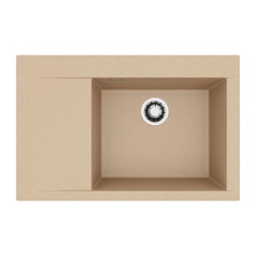 ALVEUS 1149501 - Νεροχύτης κουζίνας PURE 79x51,5 cm γρανιτένιος/καφέ