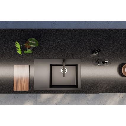 ALVEUS 1149502 - Νεροχύτης κουζίνας PURE 79x51,5 cm γρανιτένιος/ανθρακί