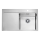 ALVEUS 1149516 - Νεροχύτης κουζίνας PURE 79x52,5 cm σατέν, δεξιός + σίφωνας με σύστημα click-clack