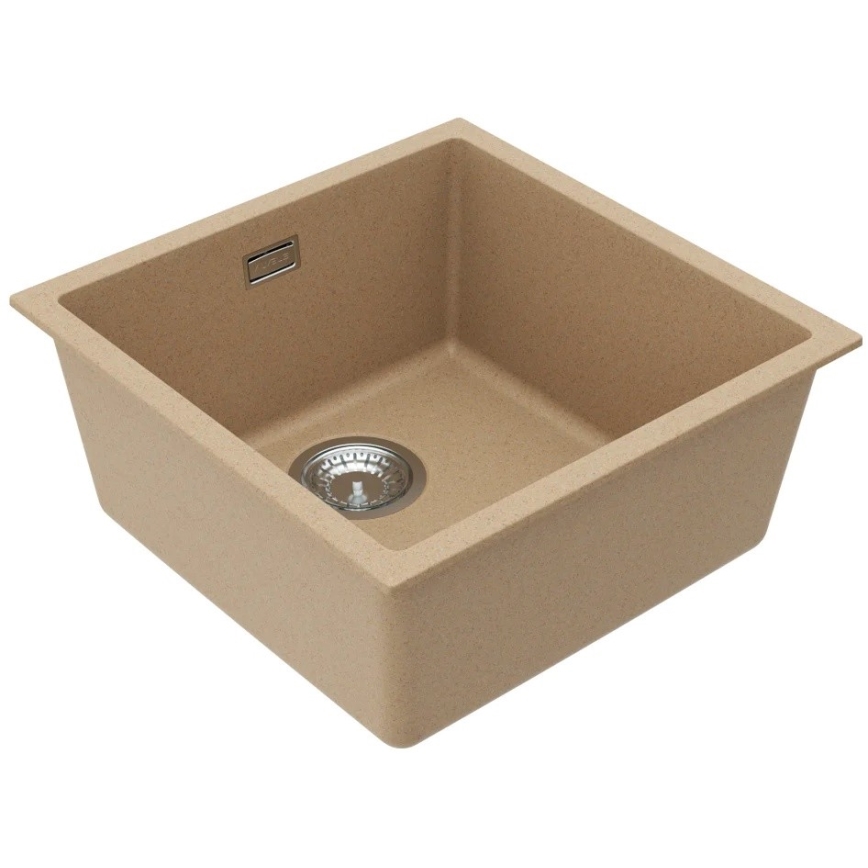 ALVEUS 1150047 - Νεροχύτης κουζίνας OMNI 45x45 cm γρανίτης/μπεζ