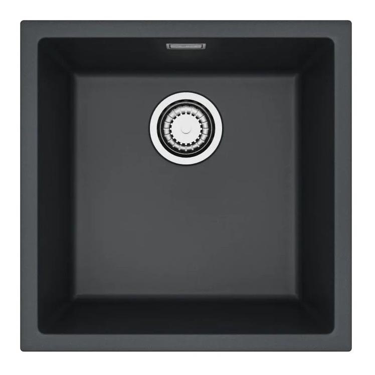 ALVEUS 1150048 - Νεροχύτης κουζίνας OMNI 45x45 cm γρανίτης/μαύρο