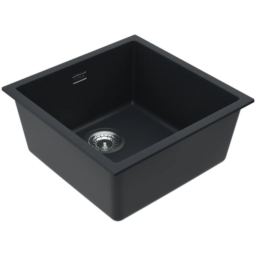 ALVEUS 1150048 - Νεροχύτης κουζίνας OMNI 45x45 cm γρανίτης/μαύρο