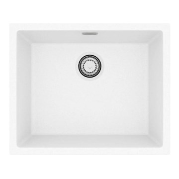 ALVEUS 1150051 - Νεροχύτης κουζίνας OMNI 55x45 εκ. γρανίτης/λευκός