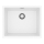 ALVEUS 1150051 - Νεροχύτης κουζίνας OMNI 55x45 εκ. γρανίτης/λευκός