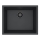 ALVEUS 1150057 - Νεροχύτης κουζίνας OMNI 55x45 cm γρανίτης/μαύρο