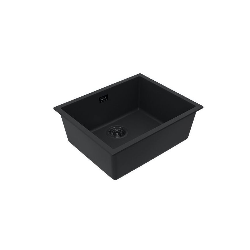 ALVEUS 1150057 - Νεροχύτης κουζίνας OMNI 55x45 cm γρανίτης/μαύρο