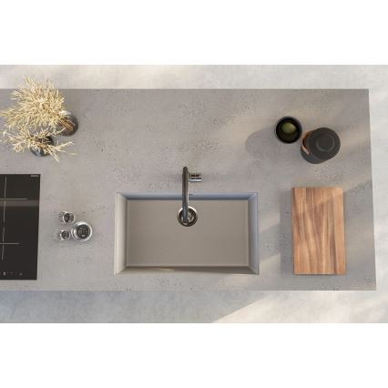 ALVEUS 1150058 - Νεροχύτης κουζίνας OMNI 75x45 cm γρανίτης/λευκό