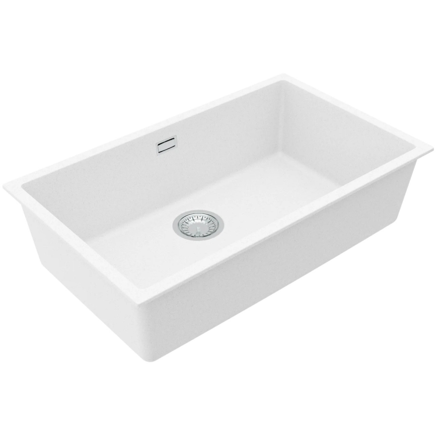 ALVEUS 1150058 - Νεροχύτης κουζίνας OMNI 75x45 cm γρανίτης/λευκό