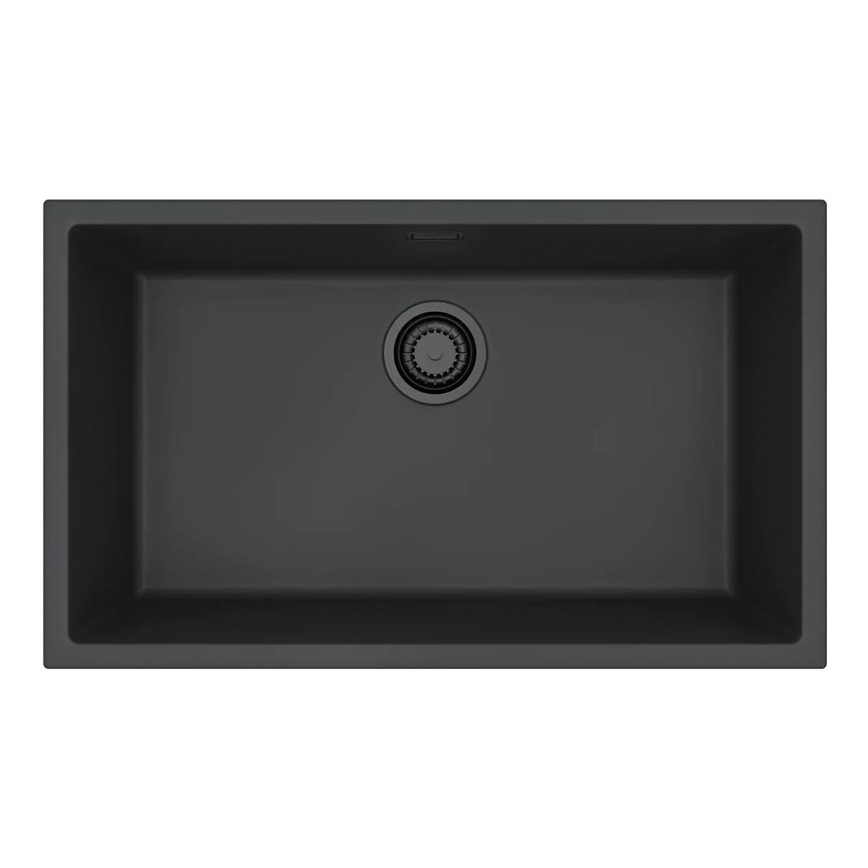 ALVEUS 1150064 - Νεροχύτης κουζίνας OMNI 75x45 cm γρανίτης/μαύρο