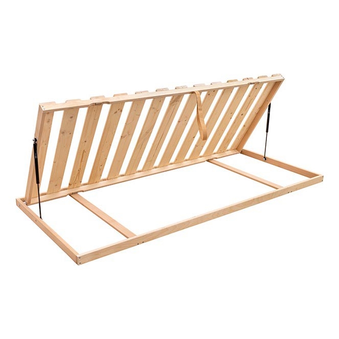 Ambiamo - Σταθερό ξύλινο πλαίσιο με πλαϊνή ανασήκωση OSLO 90x200 εκ.