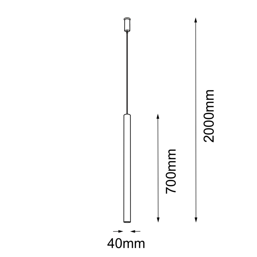 Amplex - Πολύφωτο με συρματόσχοινο 1xGU10-MR11/15W/230V λευκό/ορείχαλκος