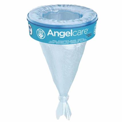 Angelcare - Ανταλλακτικές κασέτες για κάδο απόρριψης πανών 6 τμχ