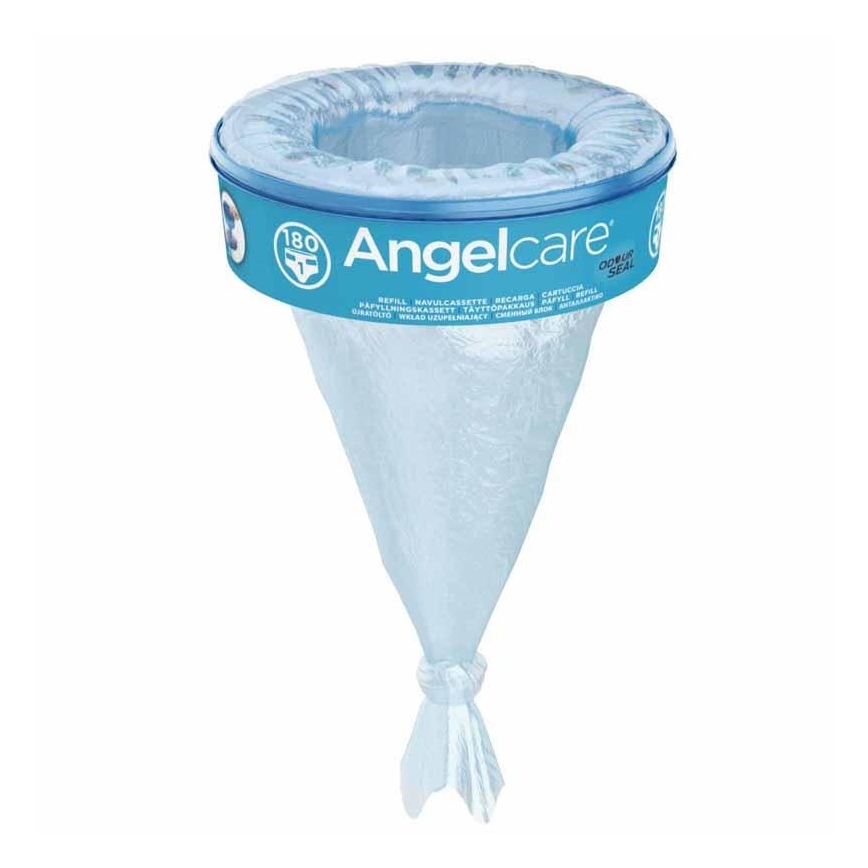 Angelcare - Ανταλλακτικές κασέτες για κάδο απόρριψης πανών 6 τμχ