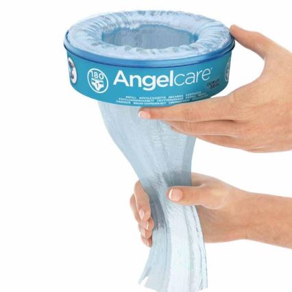 Angelcare - Ανταλλακτικές κασέτες για κάδο απόρριψης πανών 6 τμχ