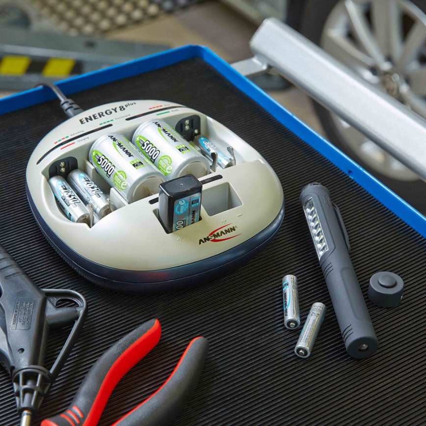 Ansmann 08576 Energy 8 Plus - φορτιστής μπαταριών