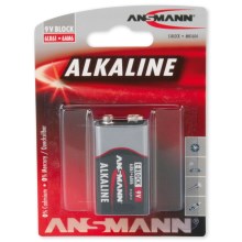 Ansmann 09887 6LR61 9V Block RED - αλκαλική μπαταρία 9V