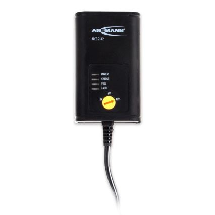 Ansmann 11496 - ALCS 2-12/0,4 - Φορτιστής μπαταριών 2-12V/1,2-40Ah