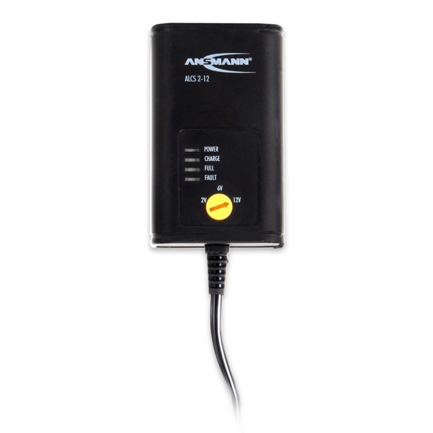 Ansmann 11496 - ALCS 2-12/0,4 - Φορτιστής μπαταριών 2-12V/1,2-40Ah