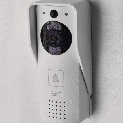 Ασύρματη θυροτηλεόραση με ηλιακό πάνελ GoSmart 4400 mAh 3xAA IP44 Wi-Fi Tuya