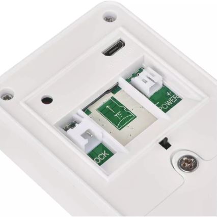 Ασύρματη θυροτηλεόραση με ηλιακό πάνελ GoSmart 4400 mAh 3xAA IP44 Wi-Fi Tuya