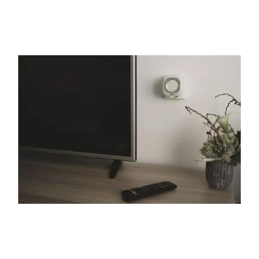 Ασύρματο κουδούνι για πρίζα 230V + 1xCR2032 IP44 λευκό