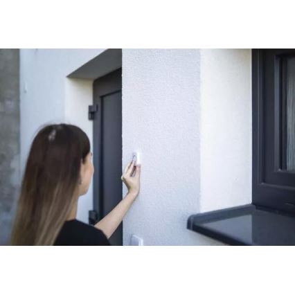 Ασύρματο κουδούνι για πρίζα 230V + 1xCR2032 IP44 λευκό