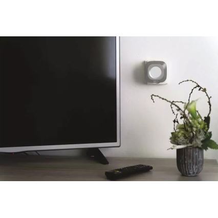 Ασύρματη κουδούνι για πρίζα 230V + 1xCR2032 IP44 γκρι