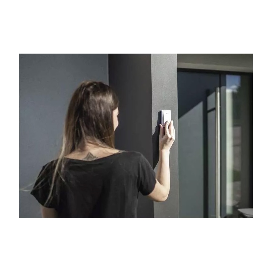 Ασύρματο κουδούνι πρίζας 230V IP44 λευκό