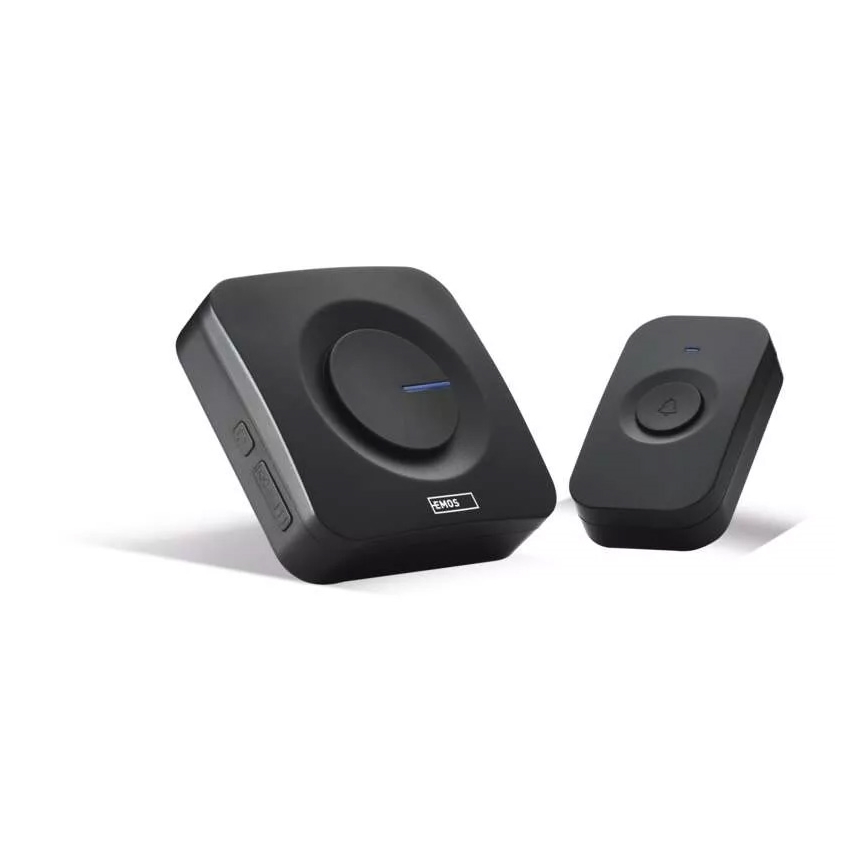 Ασύρματο κουδούνι μπαταρίας 3xAAA IP56 μαύρο