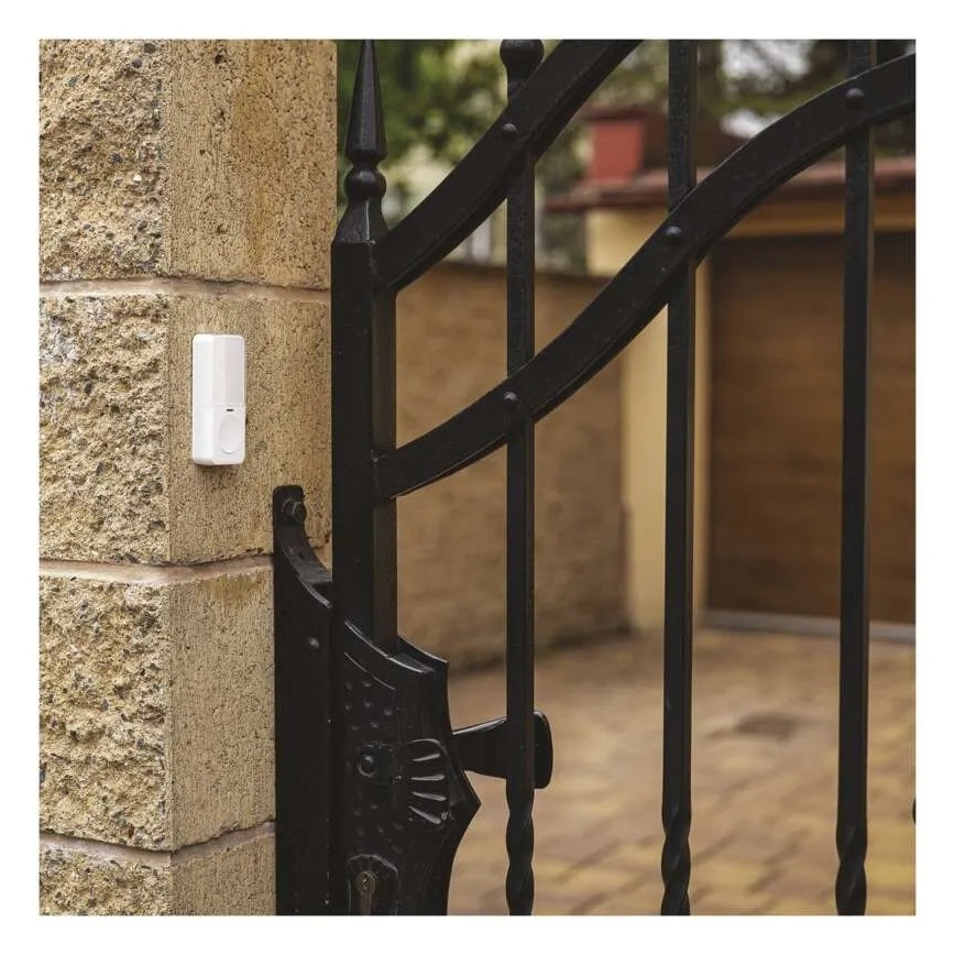 Ασύρματο εντοιχιζόμενο κουδούνι 230V + 1xCR2032 λευκό