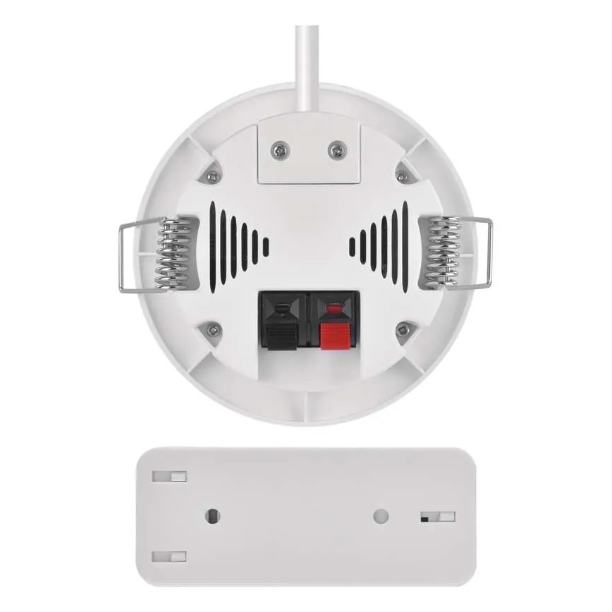 Ασύρματο εντοιχιζόμενο κουδούνι 230V + 1xCR2032 λευκό