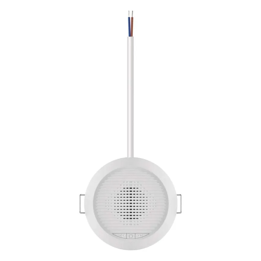 Ασύρματο εντοιχιζόμενο κουδούνι 230V + 1xCR2032 λευκό