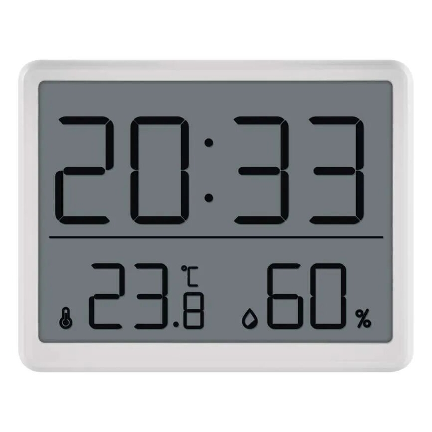 Ασύρματο θερμόμετρο/υγρασιόμετρο 1xCR2032 λευκό