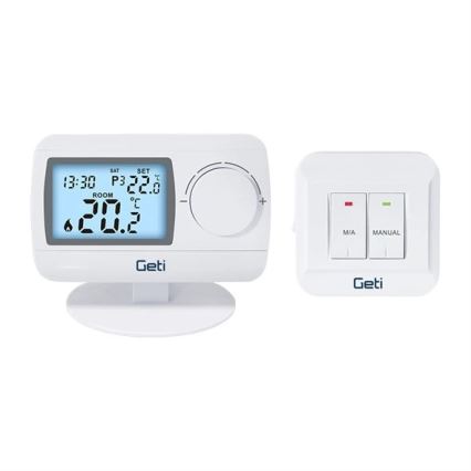 Ασύρματος θερμοστάτης 2xAA + 230V